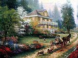 Famous Hill Paintings - Sunday at Apple Hill